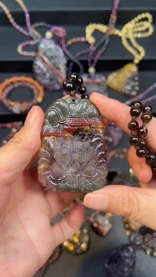 未镶嵌颈饰水晶【百晶灵儿】定制款