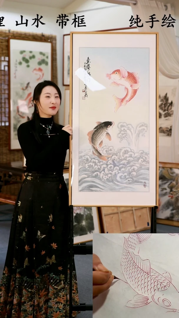 国画江南墨香书画作品（直播间价）