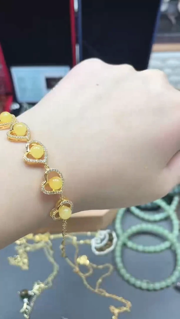 手链蜜蜡未镶嵌多样性发货拍一发一