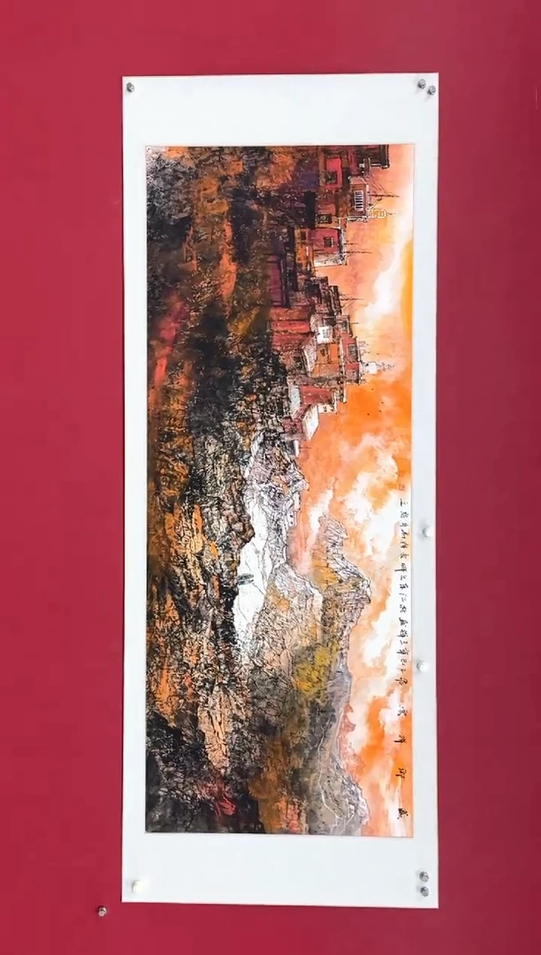 国画国画绘画山水花鸟
