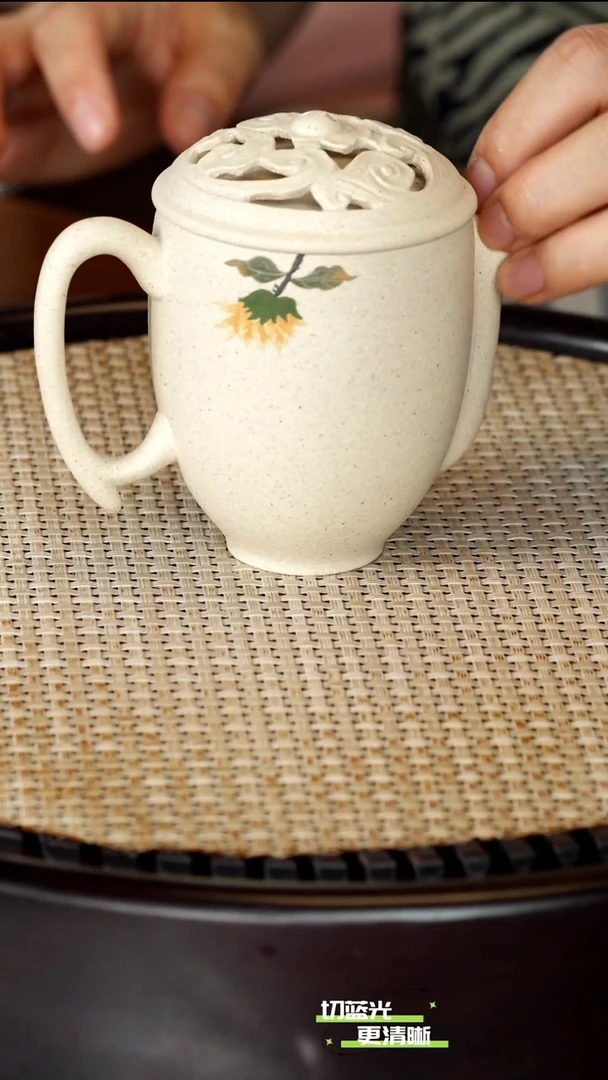 宜兴紫砂 JDWJ 珍珠白段 琬婷 170cc