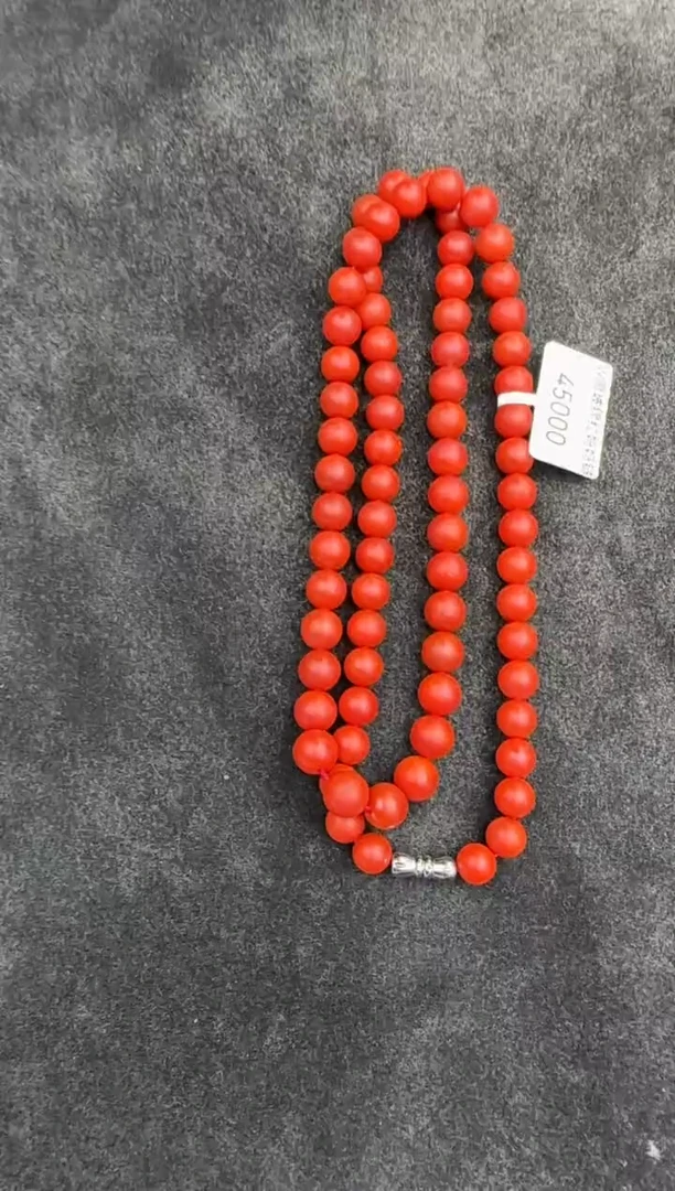 南红玛瑙珠串未镶嵌原矿无优化廊坡妈妈链