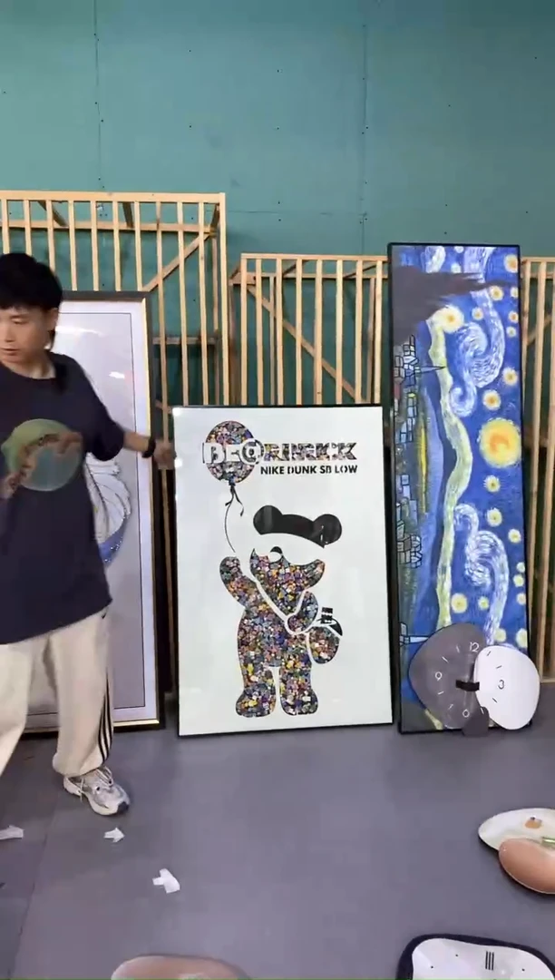 竖款80*120真乐高带钢化玻璃