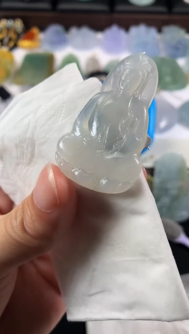 未镶嵌定制翡翠云*毛货不退不换