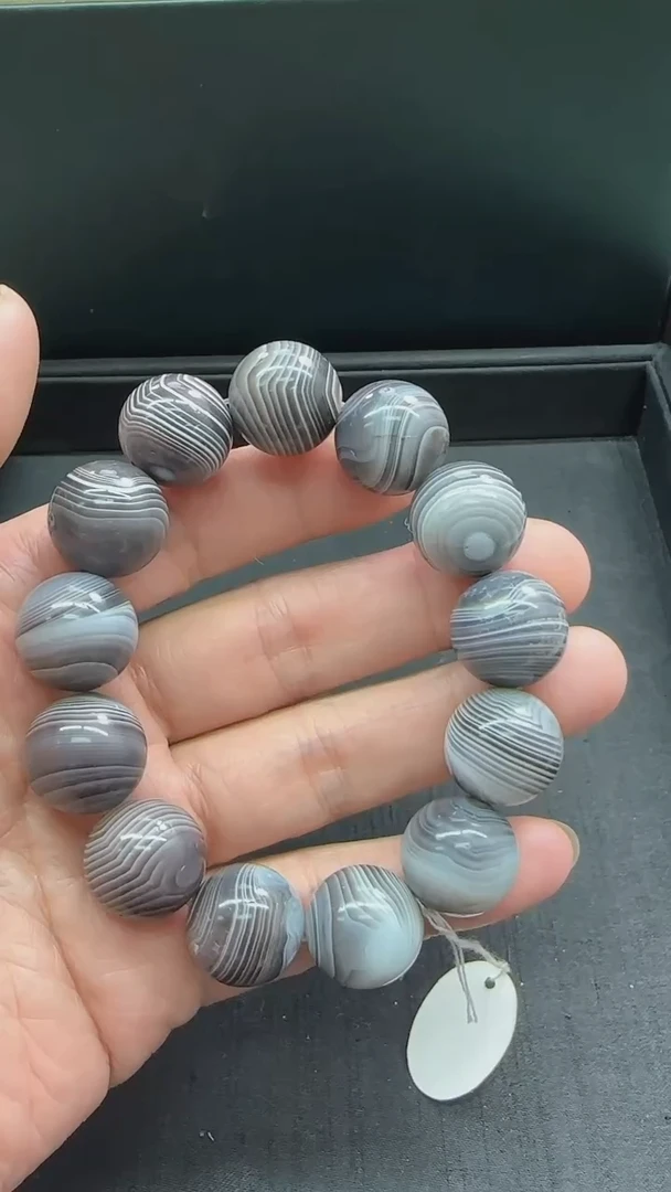 玛瑙/玉髓手串未镶嵌波斯手串 18