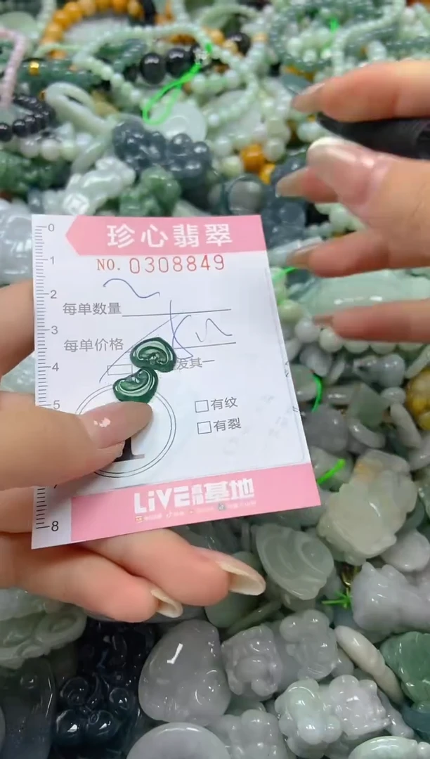 翡翠未镶嵌颈饰闪购0308849多样性发其一