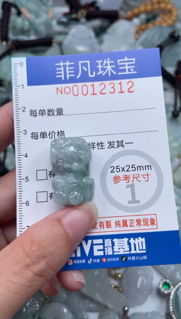 颈饰未镶嵌翡翠12312