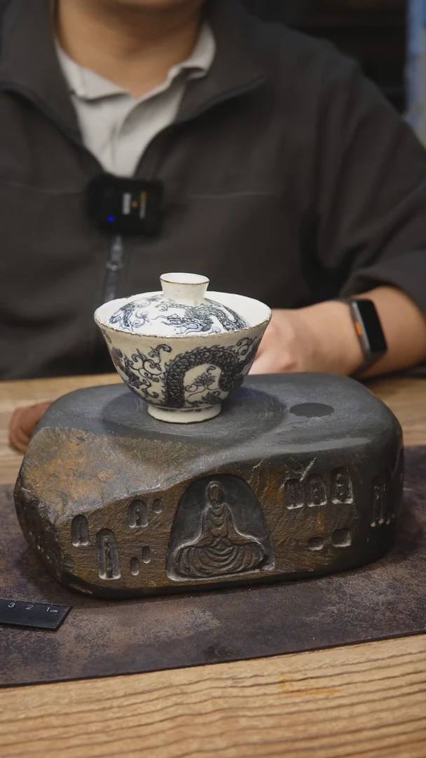 甘石陶艺青花系列037