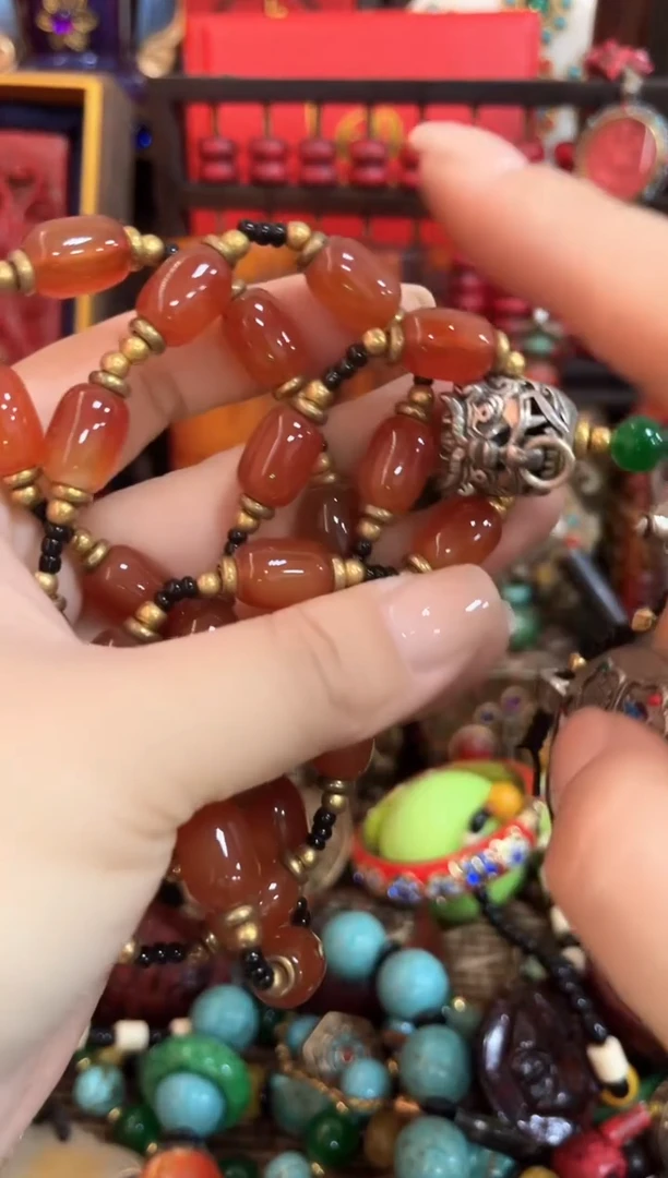 合金颈饰玛瑙/玉髓复古好物一起分享