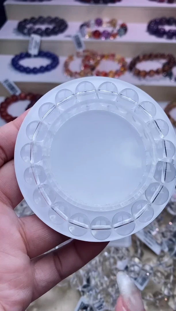 水晶手链未镶嵌白水晶9m+