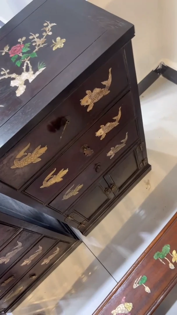 【闪购商品】木连年有余 收纳柜