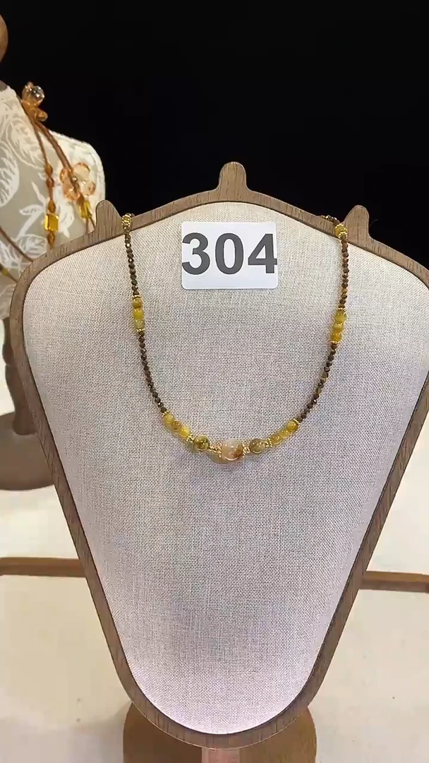 项链钛钢淡水珍珠304