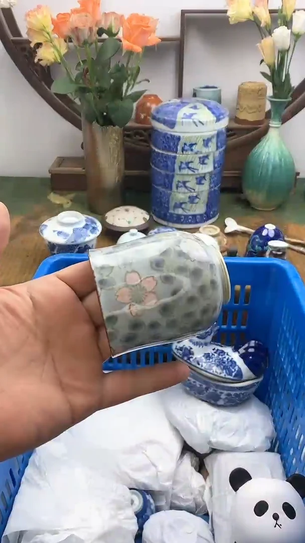 瓷片天****3回流瓷器 默认微瑕 28包邮