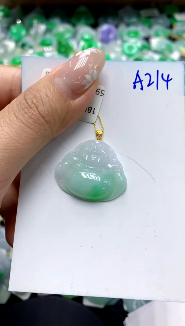 【闪购商品】翡翠颈饰18K金镶嵌111111111111
