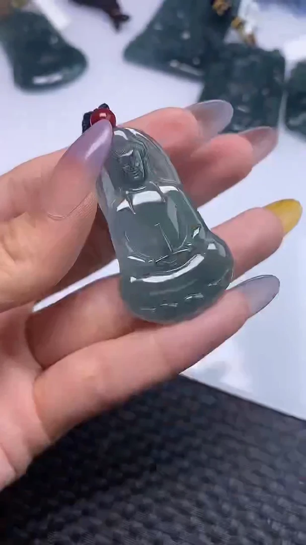 颈饰未镶嵌翡翠多样性发货 只发一件 观音