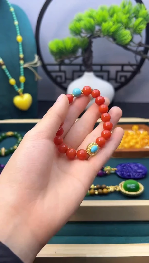 【闪购商品】翡翠颈饰14K金镶嵌S485