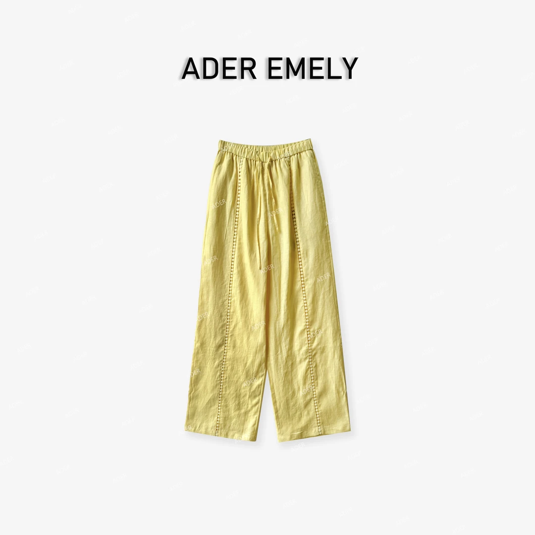 【爱美丽周年纪念日】"亚麻欧版直筒裤8139