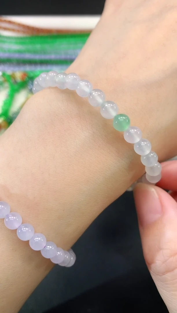 未镶嵌手串翡翠56|2800