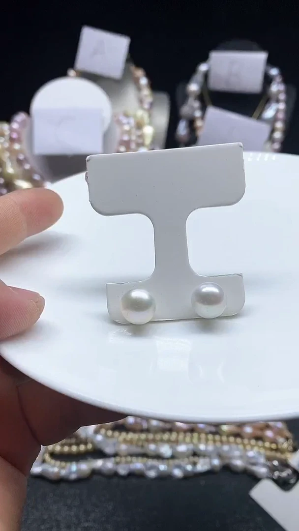 【闪购商品】淡水珍珠耳饰未镶嵌多人