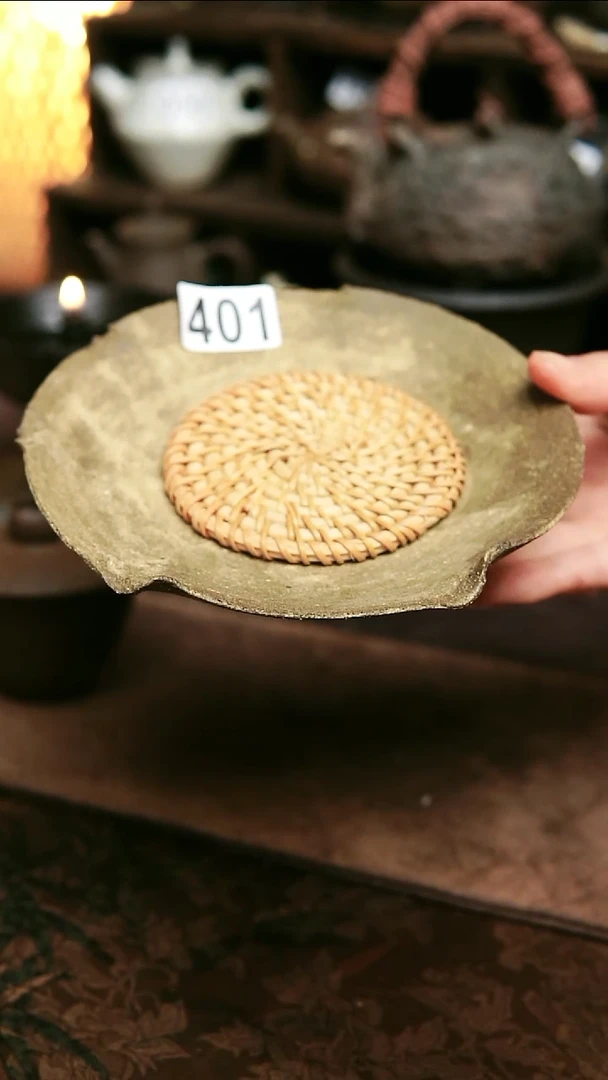 紫砂全手工侘寂风壶承