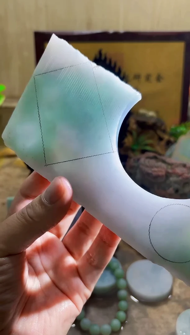 颈饰未镶嵌翡翠A货常星4765