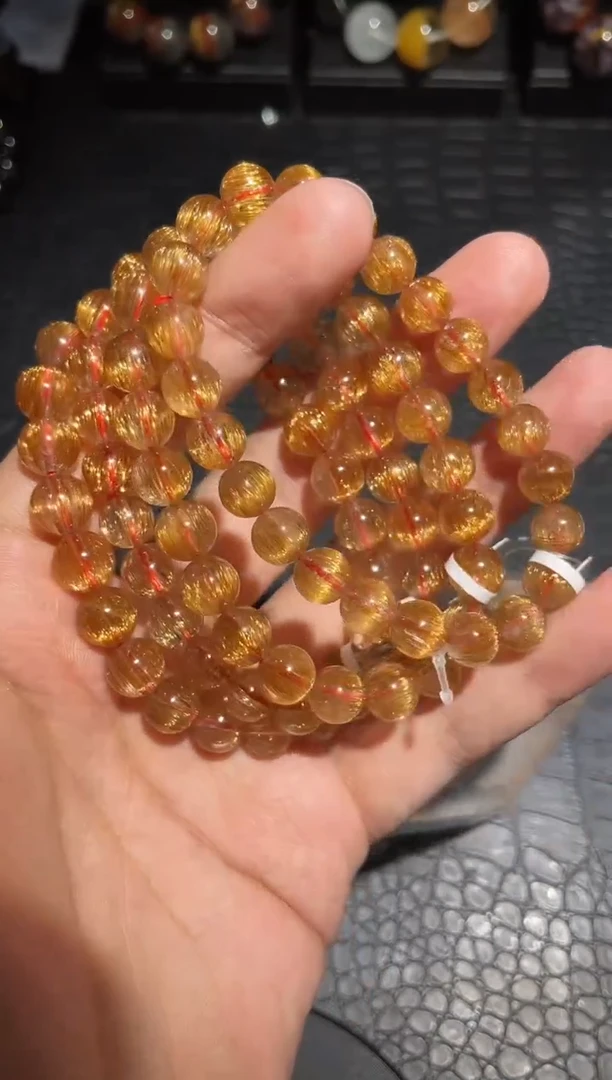 【闪购商品】水晶手链未镶嵌发晶单圈A8（多样性发其一）