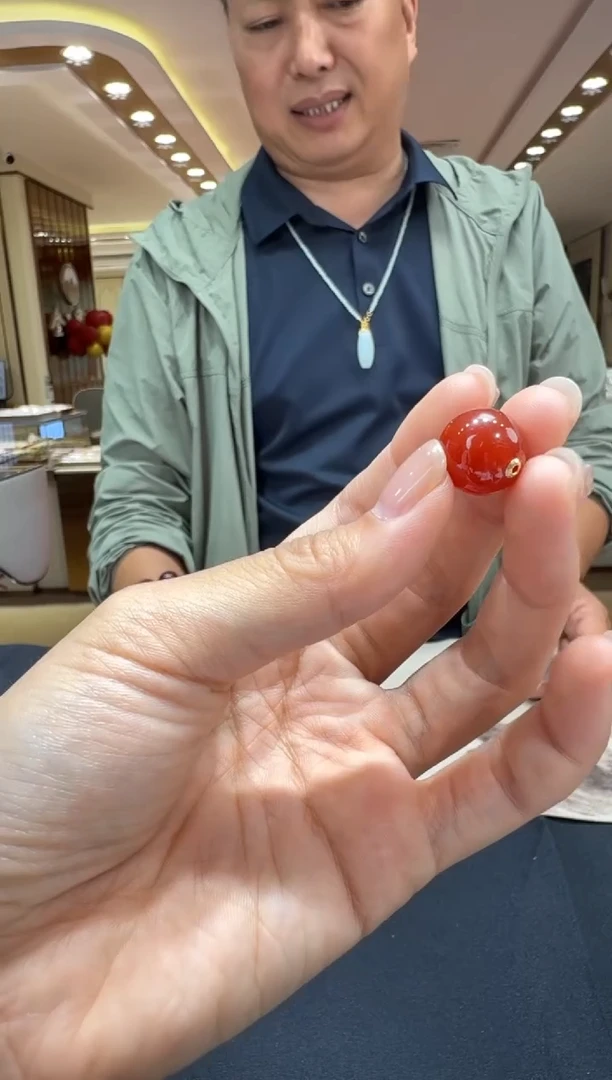 玛瑙/玉髓颈饰未镶嵌挂件（多样性发一）14mm