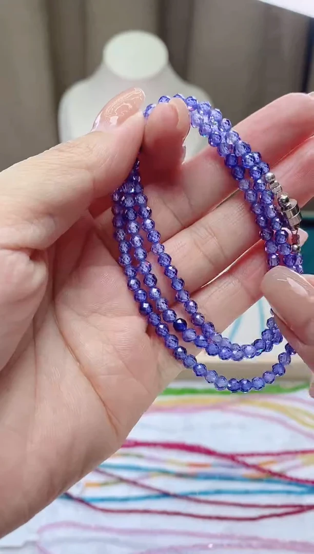 【闪购商品】钻石颈饰银S925镶嵌诗颜珠宝甄选SYZB129