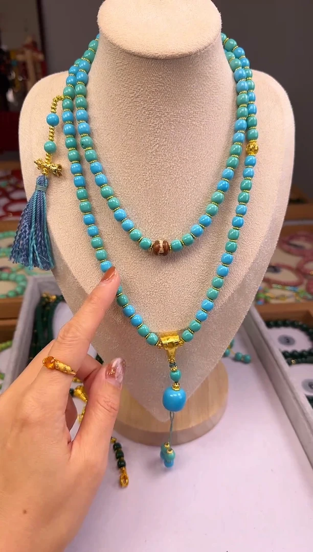 大漆工艺品手串/手链汀禾珍品----180