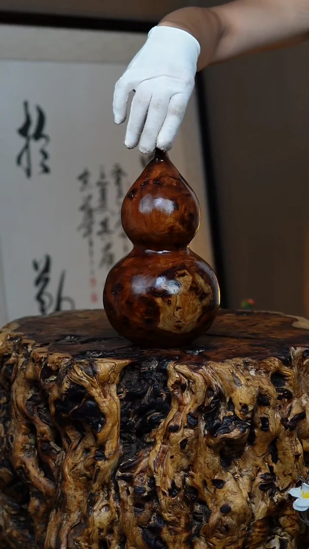 枣木百年雷击枣木葫芦
