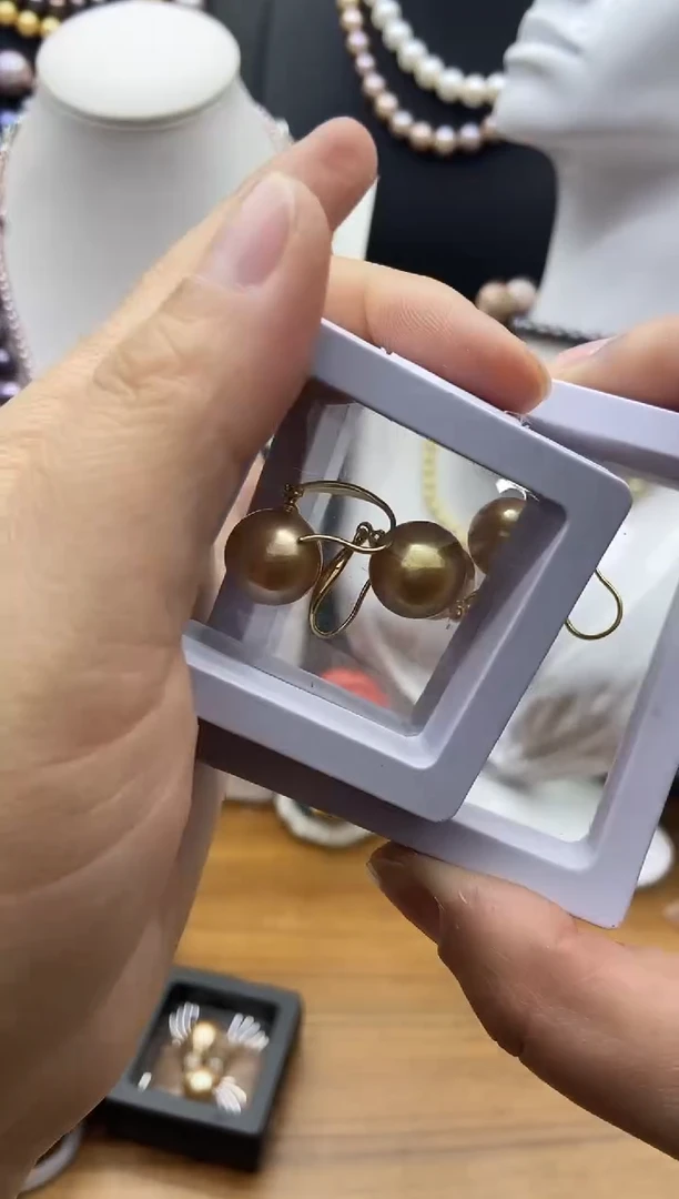 银S925镶嵌原创设计淡水珍珠1