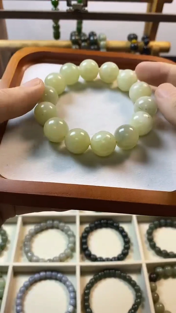 手串未镶嵌和田玉主播推荐！！16