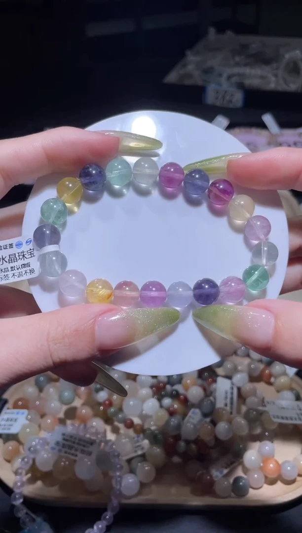 【闪购商品】水晶手链未镶嵌70号多性样发-S  9+