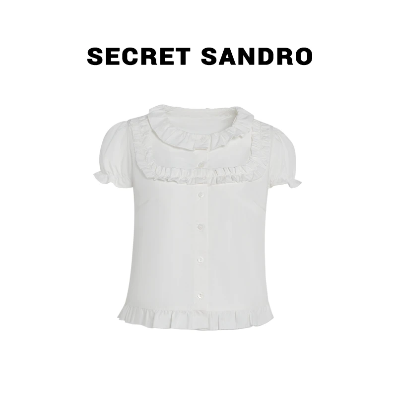 【氧气】Secret Sandro 楚楚 上衣 S55213198C