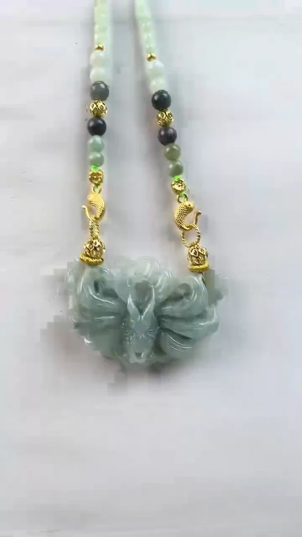 【闪购商品】翡翠颈饰未镶嵌2012(赠链)部分宝贝微瑕主播介绍为准