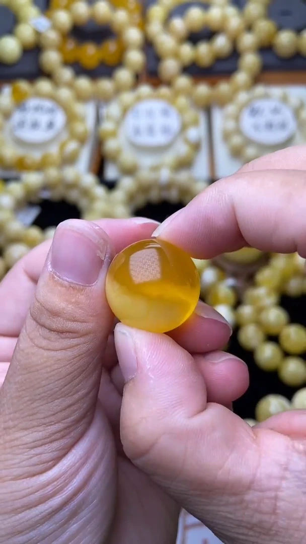 裸石琥珀未镶嵌 星筠珠宝优选9