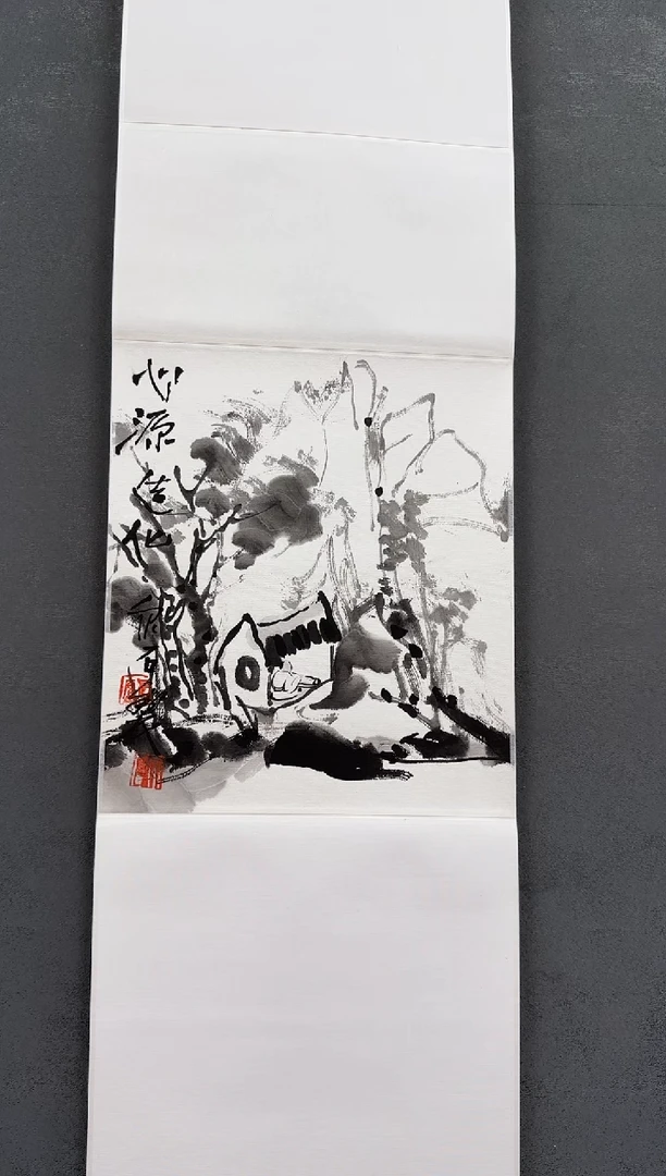 国画一画庐杜大江书画作品