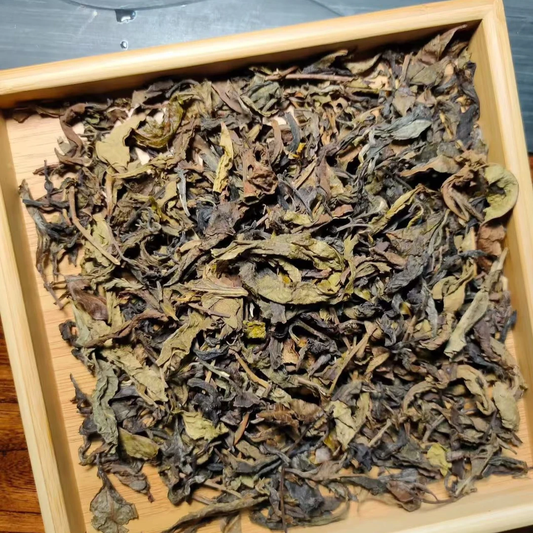 （CN288）LEZ/22年春/邦改古树单株混采黄金叶 /晒青毛茶/1000g散茶