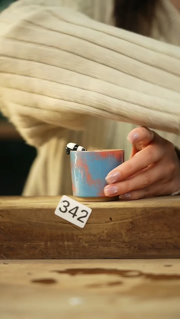 【闪购商品】瓷片手绘·杯/设计师 xudu 款