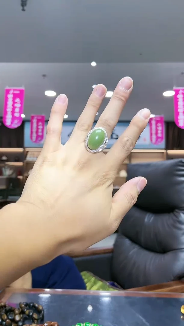和田玉戒指未镶嵌精品-多样性发货其中发一