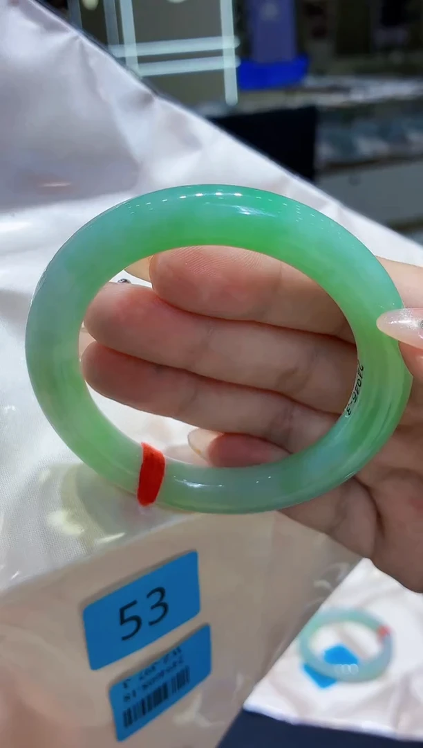 未镶嵌手镯翡翠翡翠手镯53-55