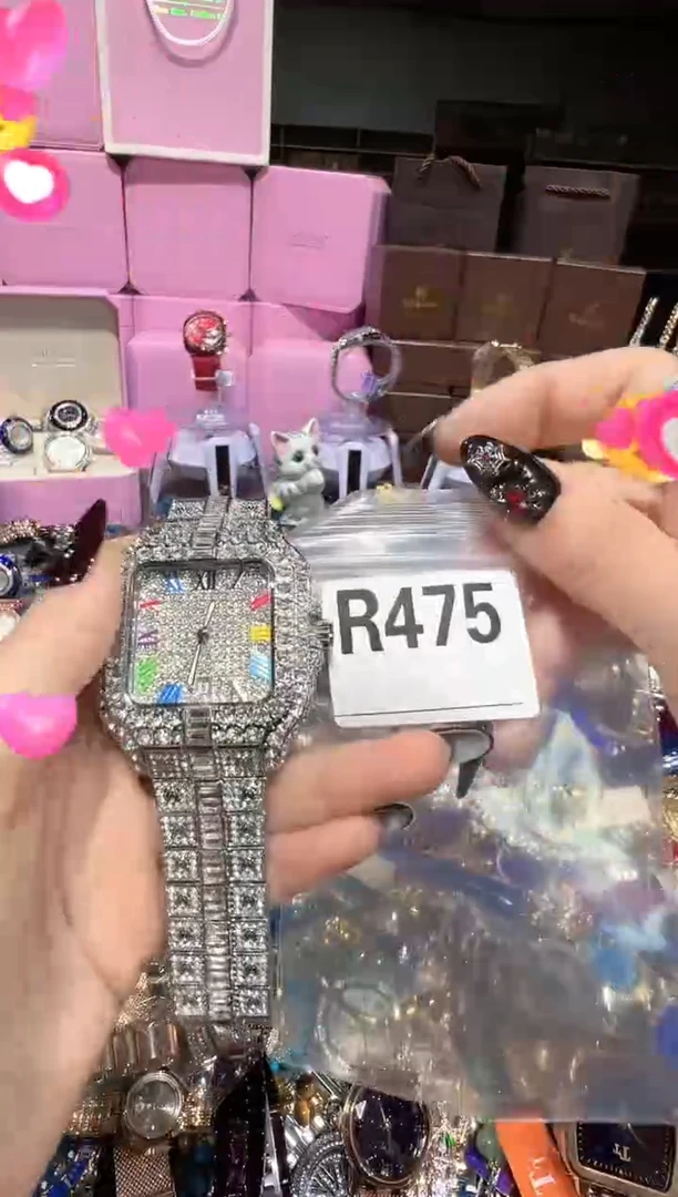 石英机芯不锈钢不锈钢直播定闪专用