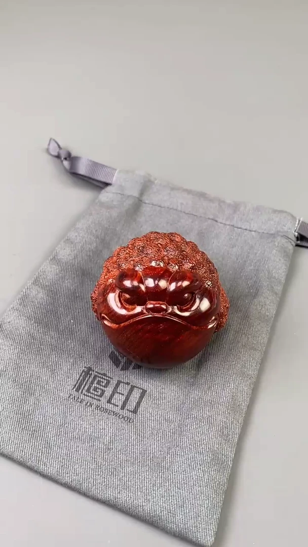 【闪购商品】檀香紫檀（小叶紫檀）把件印度小叶紫檀 金蟾