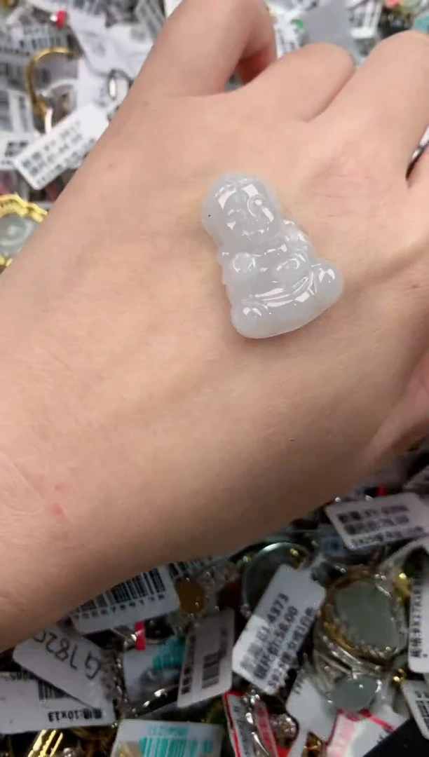 未镶嵌戒指翡翠555       6
