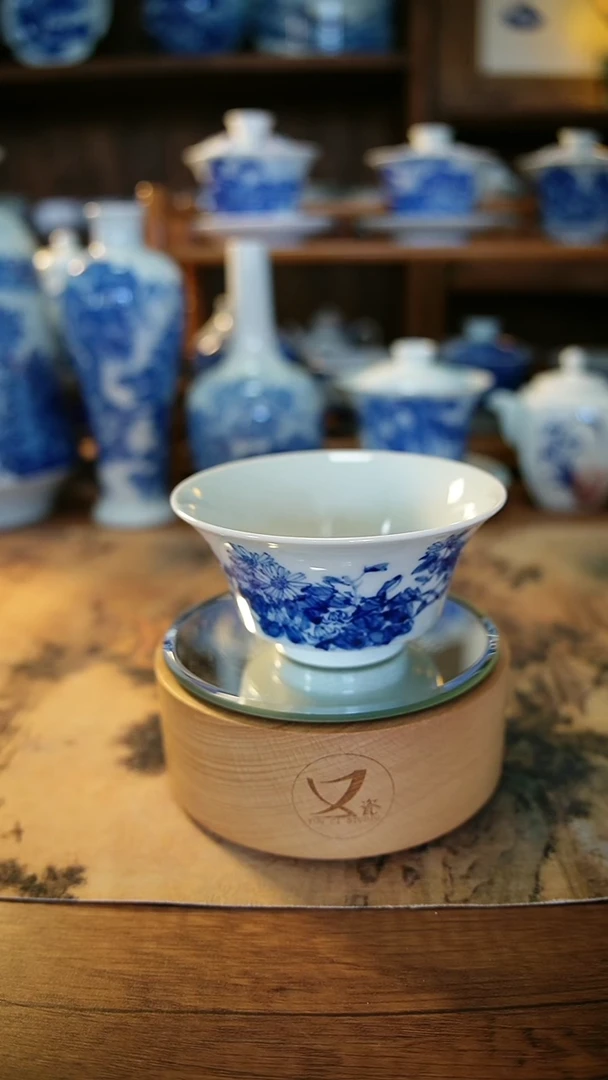 10景德镇手工手绘茶具