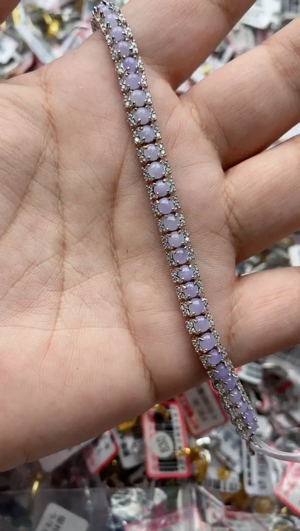 【闪购商品】翡翠戒指银S925镶嵌55555--2