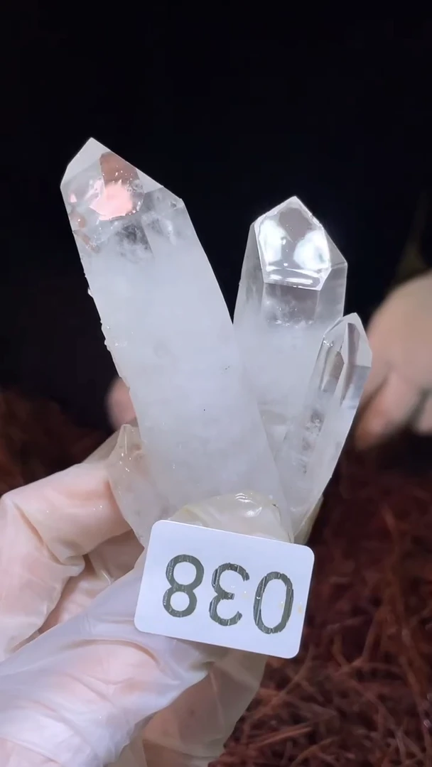 未镶嵌珠宝半成品水晶晶簇-38