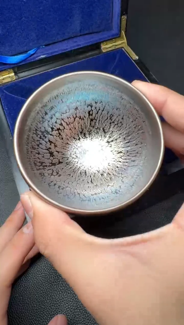 【闪购商品】茶盏杨敏彩金油滴53