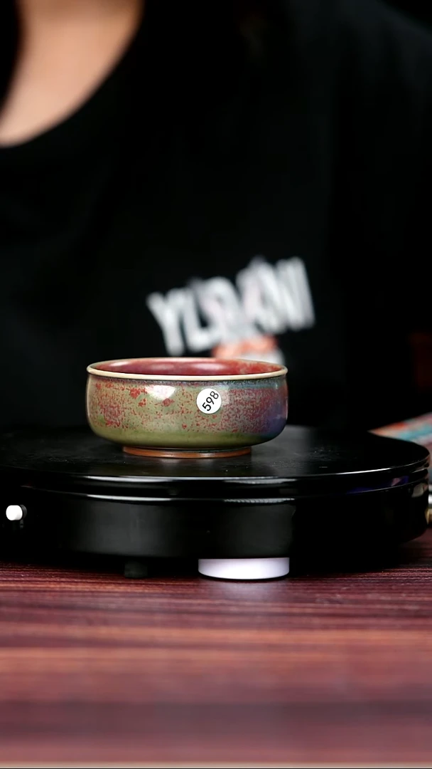 杯子598#李盼龙一级品原矿钧瓷禅定