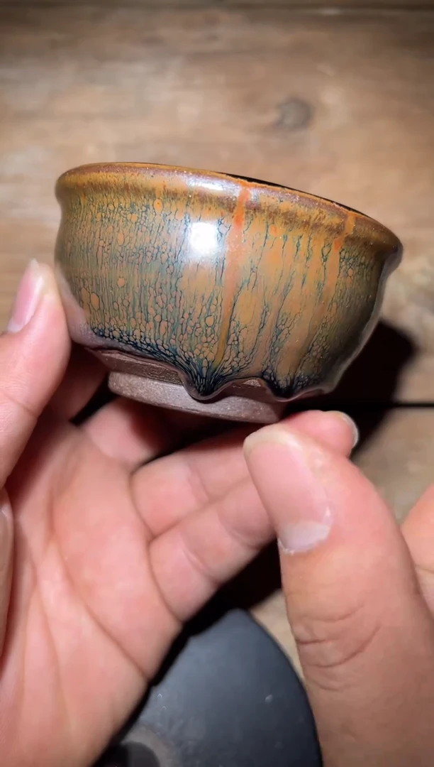 【闪购商品】茶盏老表精选柴烧68